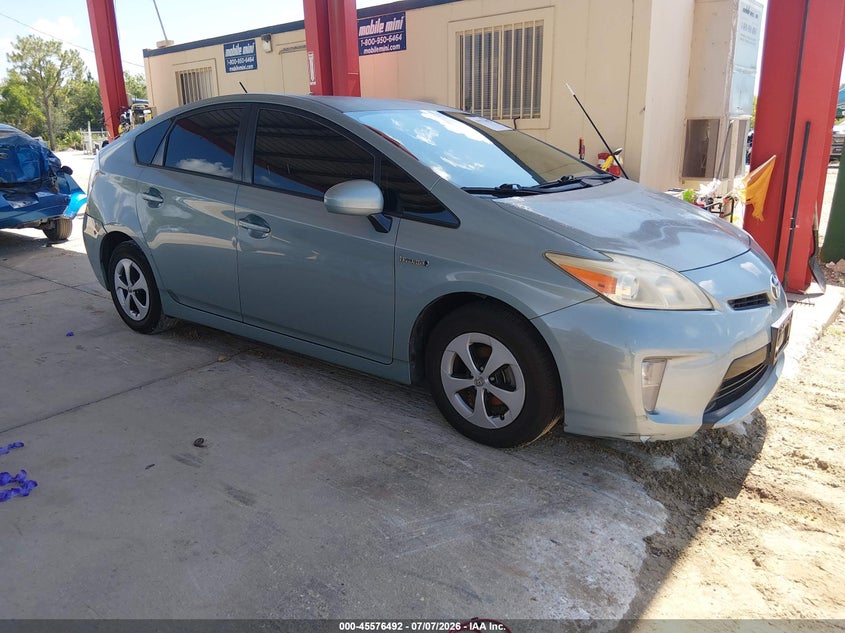 2013 Toyota Prius VIN JTDKN3DU5D5686876 IAAI salvage auction — NORMAL WEAR, Clear (Florida), sold $1,150 on 2026-07-28 (photo 1)