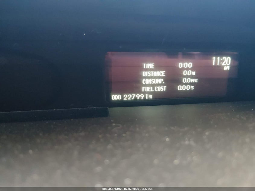 2013 Toyota Prius VIN JTDKN3DU5D5686876 IAAI salvage auction — NORMAL WEAR, Clear (Florida), sold $1,150 on 2026-07-28 (photo 7)