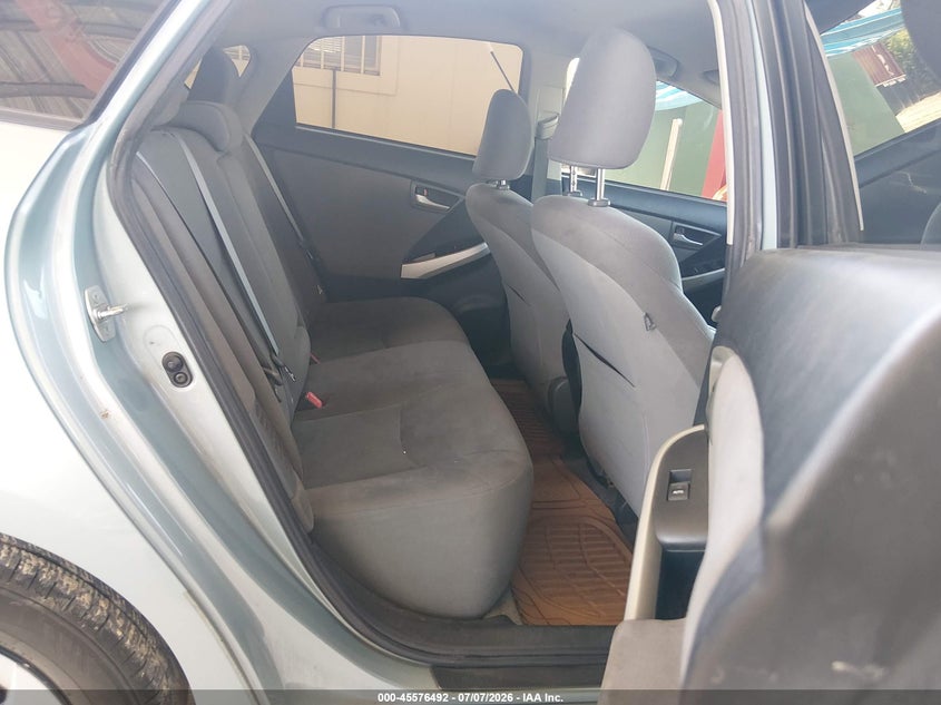 2013 Toyota Prius VIN JTDKN3DU5D5686876 IAAI salvage auction — NORMAL WEAR, Clear (Florida), sold $1,150 on 2026-07-28 (photo 8)