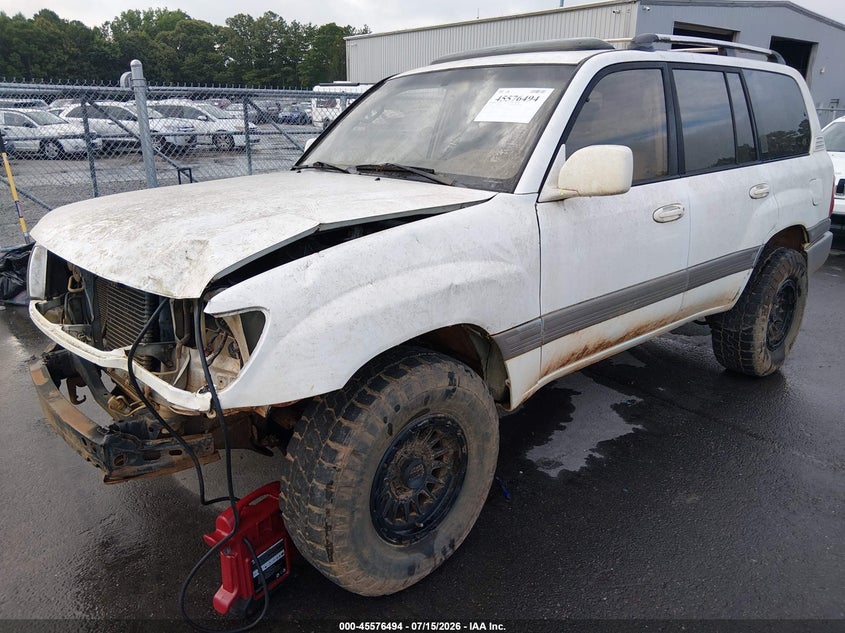 1998 Toyota Land cruiser VIN JT3HT05J0W0020757 IAAI salvage auction — NORMAL WEAR, Clear (Georgia), sold $1,550 on 2026-07-22 (photo 2)