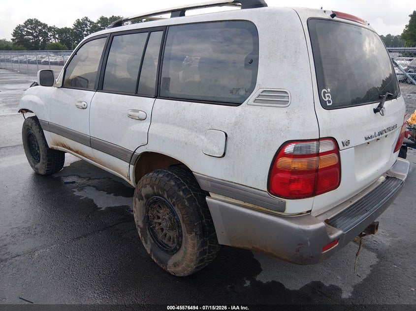 1998 Toyota Land cruiser VIN JT3HT05J0W0020757 IAAI salvage auction — NORMAL WEAR, Clear (Georgia), sold $1,550 on 2026-07-22 (photo 3)