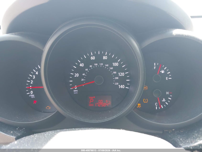 2012 Kia Soul VIN KNDJT2A51C7399742 IAAI salvage auction — NORMAL WEAR, Clear (North Carolina), sold $350 on 2026-07-23 (photo 7)