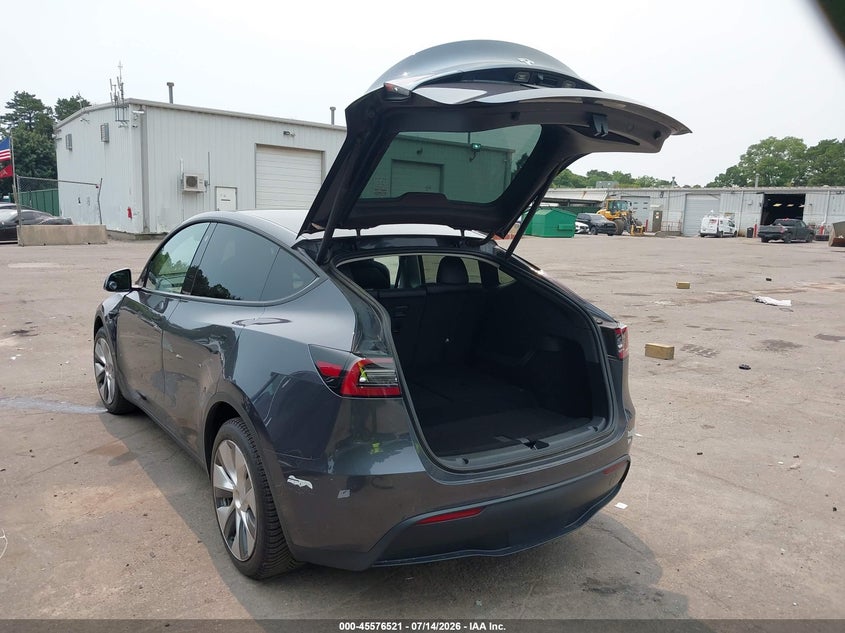 2021 Tesla Model y VIN 5YJYGAEE1MF292113 IAAI salvage auction — LEFT FRONT, Salvage Title, sold $8,500 on 2026-07-22 (photo 3)