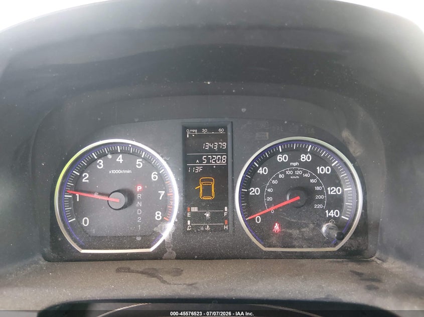 2009 Honda Cr-v VIN JHLRE38589C009733 IAAI salvage auction — NORMAL WEAR, Clear-Dealer Only (Arizona), sold $1,550 on 2026-07-14 (photo 7)
