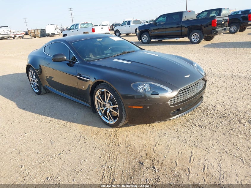 2010 Aston martin V8 vantage VIN SCFEFBAC2AGC13750 IAAI salvage auction — UNKNOWN, Original (Texas), sold $16,000 on 2026-07-30 (photo 1)