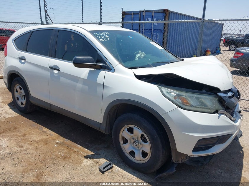 2015 Honda Cr-v VIN 5J6RM4H32FL049302 IAAI salvage auction — FRONT END, Salvage (Texas), sold $5,000 on 2026-08-01 (photo 1)