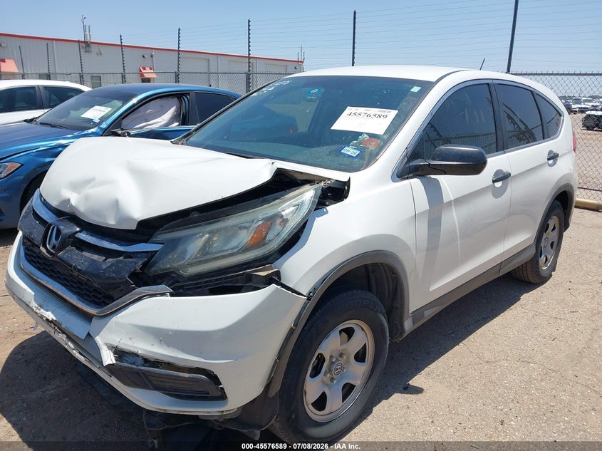 2015 Honda Cr-v VIN 5J6RM4H32FL049302 IAAI salvage auction — FRONT END, Salvage (Texas), sold $5,000 on 2026-08-01 (photo 2)
