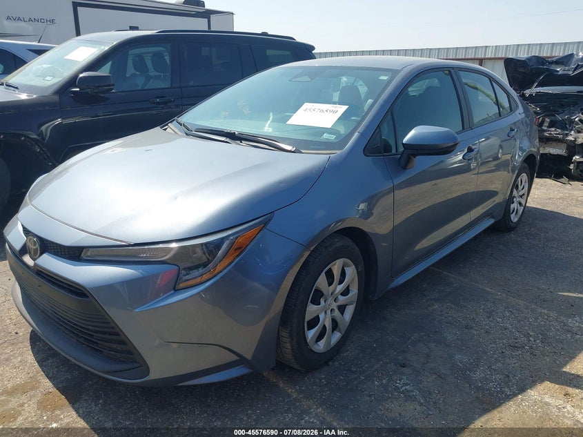 2025 Toyota Corolla VIN 5YFB4MDE6SP268960 IAAI salvage auction — HAIL, Salvage Title, sold $14,350 on 2026-07-16 (photo 2)