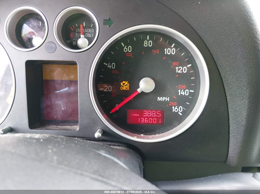 2003 Audi Tt VIN TRUWT28N731012647 IAAI salvage auction — FRONT END, Salvage (Pennsylvania), sold $300 on 2026-07-28 (photo 7)