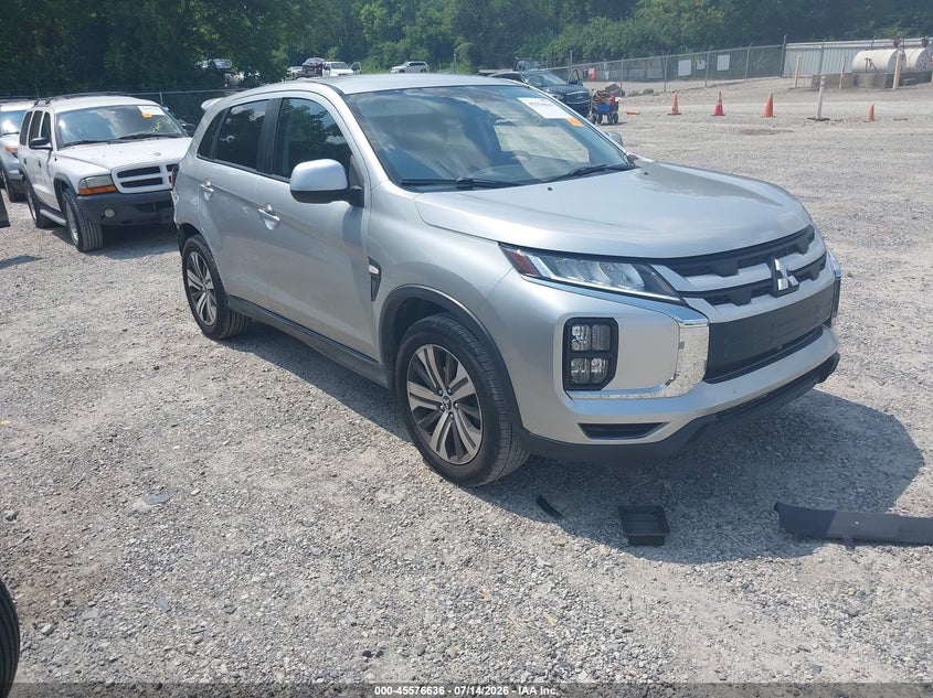 2021 Mitsubishi Outlander VIN JA4APUAU7MU016441 IAAI salvage auction — REAR END, Salvage Title, sold $4,525 on 2026-08-21 (photo 1)