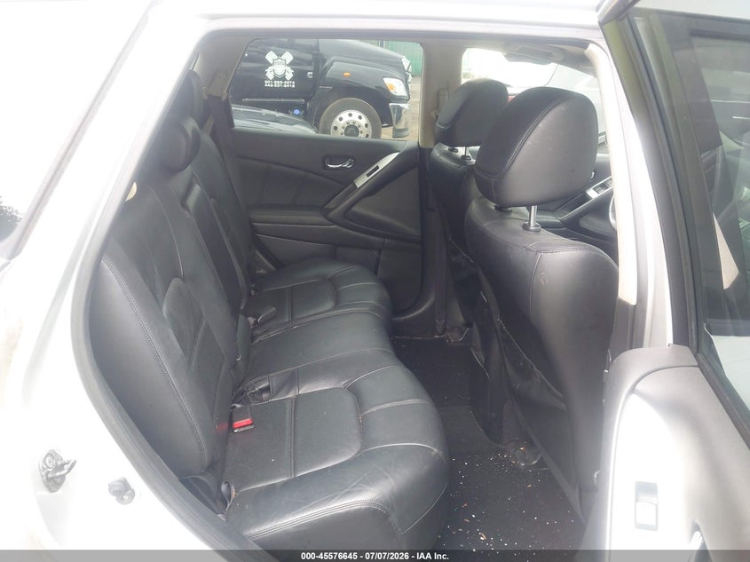 2012 Nissan Murano VIN JN8AZ1MWXCW230522 IAAI salvage auction — NORMAL WEAR, Clear (Maryland), sold $475 on 2026-07-28 (photo 8)