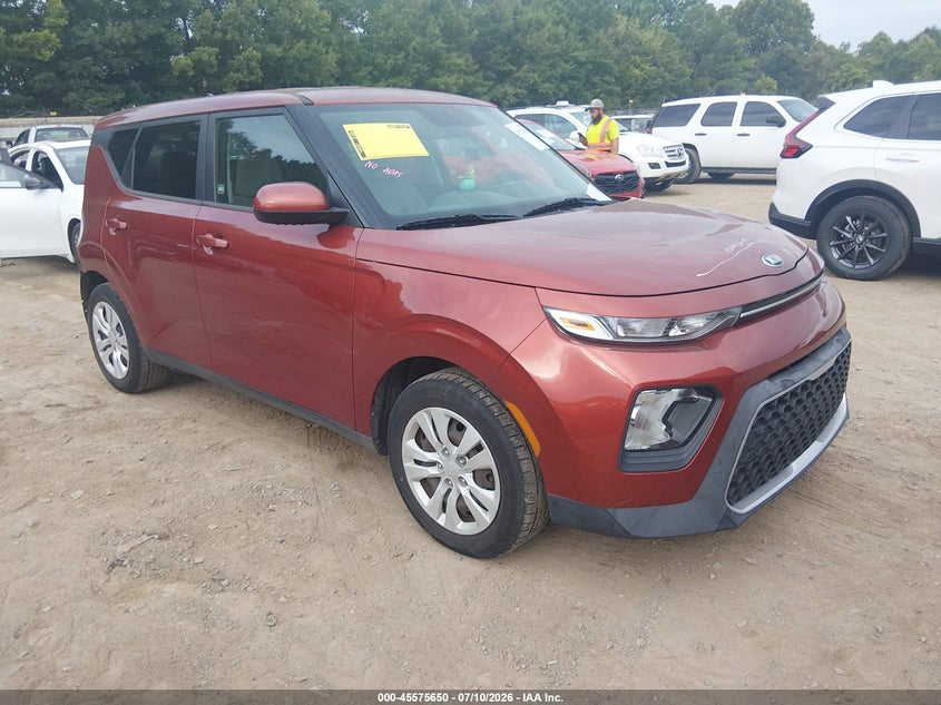 2021 Kia Soul VIN KNDJ23AU9M7744713 IAAI salvage auction — REAR END, Salvage (Tennessee), sold $1,050 on 2026-07-22 (photo 1)