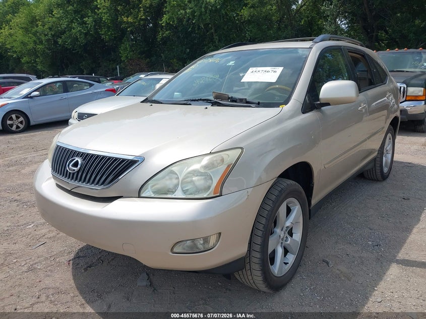 2004 Lexus Rx 330 VIN JTJGA31U040039642 IAAI salvage auction — NORMAL WEAR, Clear (Indiana), sold $725 on 2026-07-15 (photo 6)