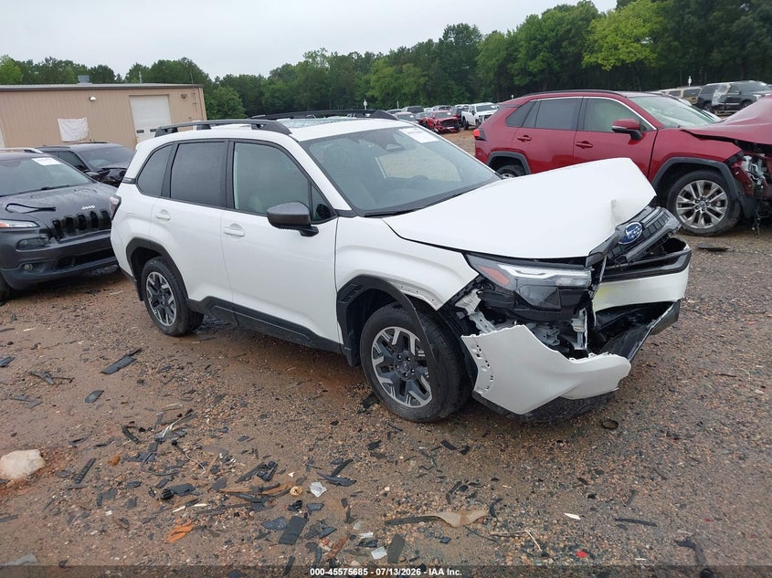 2025 Subaru Forester VIN JF2SLDDC8SH525311 IAAI salvage auction — FRONT END, Salvage (North Carolina), sold $25 on 2026-07-27 (photo 1)