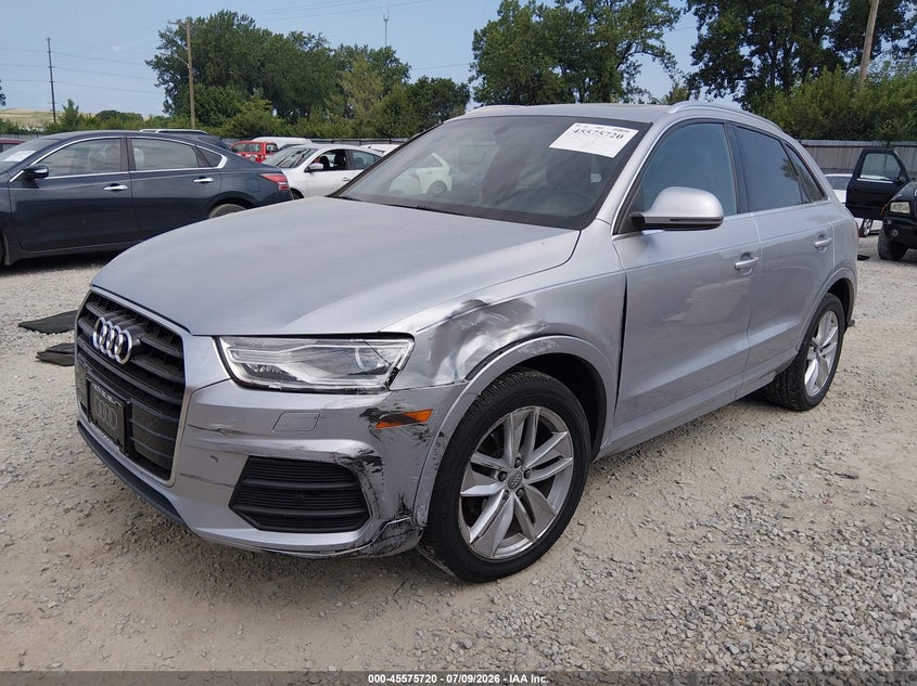2016 Audi Q3 VIN WA1EFCFS4GR017818 IAAI salvage auction — FRONT END, Salvage (Ohio), sold $2,300 on 2026-08-02 (photo 2)