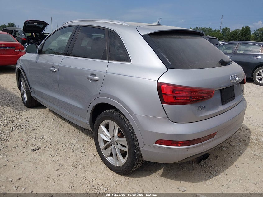 2016 Audi Q3 VIN WA1EFCFS4GR017818 IAAI salvage auction — FRONT END, Salvage (Ohio), sold $2,300 on 2026-08-02 (photo 3)