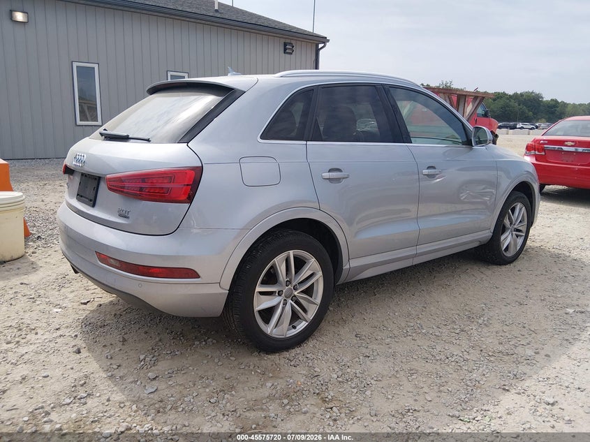 2016 Audi Q3 VIN WA1EFCFS4GR017818 IAAI salvage auction — FRONT END, Salvage (Ohio), sold $2,300 on 2026-08-02 (photo 4)