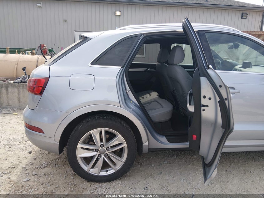 2016 Audi Q3 VIN WA1EFCFS4GR017818 IAAI salvage auction — FRONT END, Salvage (Ohio), sold $2,300 on 2026-08-02 (photo 8)