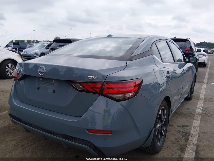 2024 Nissan Sentra VIN 3N1AB8CV7RY250796 IAAI salvage auction — RIGHT SIDE, Salvage Title, sold $6,650 on 2026-09-03 (photo 4)