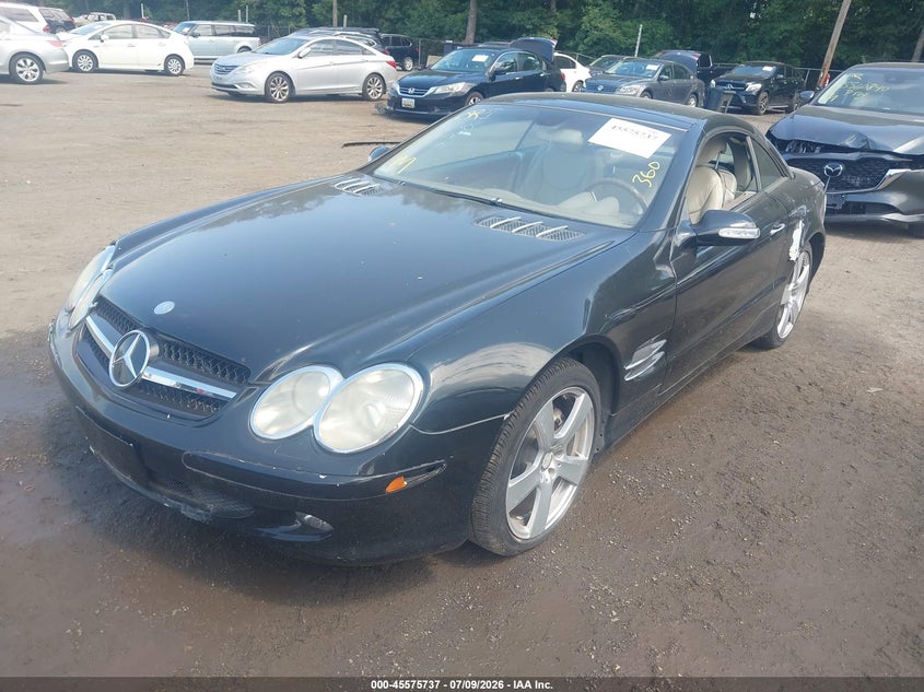 2003 Mercedes-benz Sl-klasse VIN WDBSK75F13F059714 IAAI salvage auction — NORMAL WEAR, Clear (Maryland), sold $100 on 2026-07-29 (photo 2)