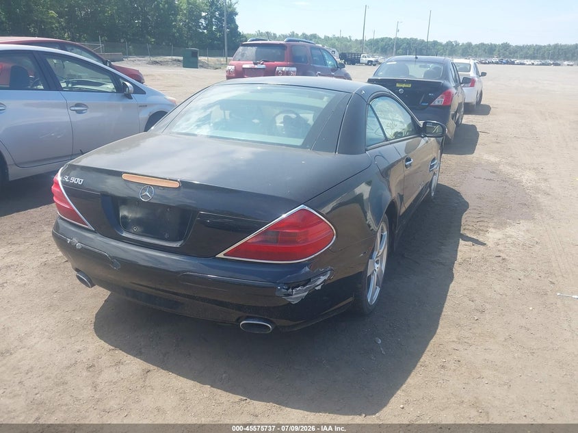 2003 Mercedes-benz Sl-klasse VIN WDBSK75F13F059714 IAAI salvage auction — NORMAL WEAR, Clear (Maryland), sold $100 on 2026-07-29 (photo 4)