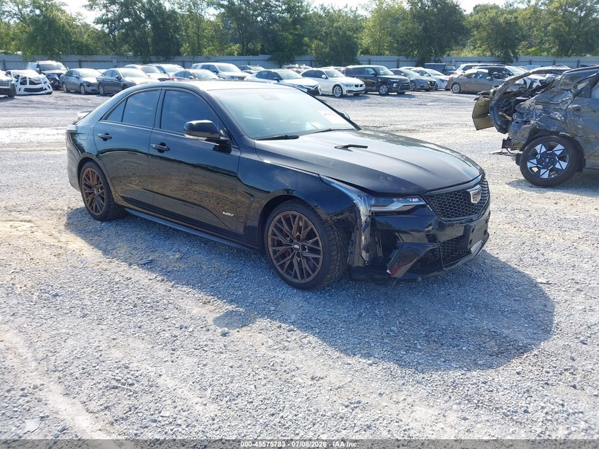 2022 Cadillac Ct4-v VIN 1G6D75RP3N0410330 — IAAI salvage auction photo
