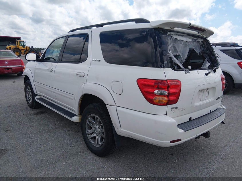 2004 Toyota Sequoia VIN 5TDBT48A44S217509 IAAI salvage auction — NORMAL WEAR, Clear (Missouri), sold $1,200 on 2026-07-16 (photo 3)