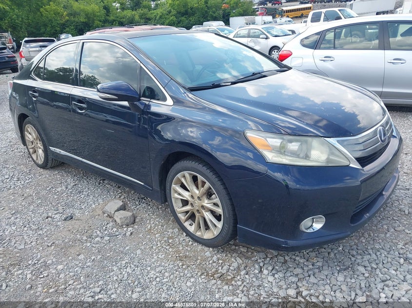 2010 Lexus Hs 250h VIN JTHBB1BA6A2004380 IAAI salvage auction — NORMAL WEAR, Clear (Tennessee), sold $600 on 2026-07-30 (photo 1)