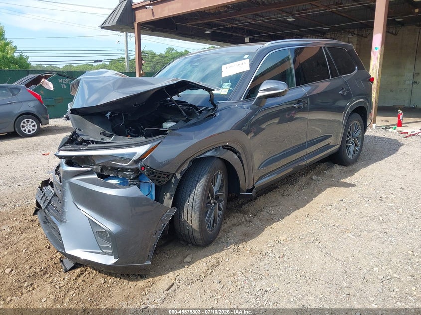 2025 Lexus Tx VIN 5TDAAAB68SS026757 IAAI salvage auction — FRONT END, Salvage Title, sold $14,900 on 2026-09-01 (photo 6)