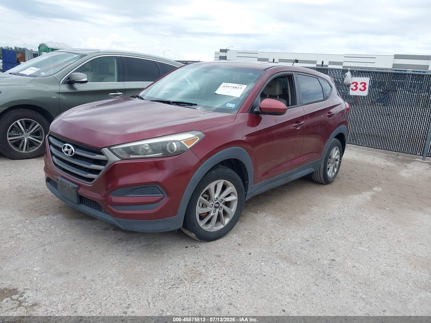 2016 Hyundai Tucson VIN KM8J23A47GU196549 IAAI salvage auction — NORMAL WEAR, Original (Texas), sold $25 on 2026-07-28 (photo 2)