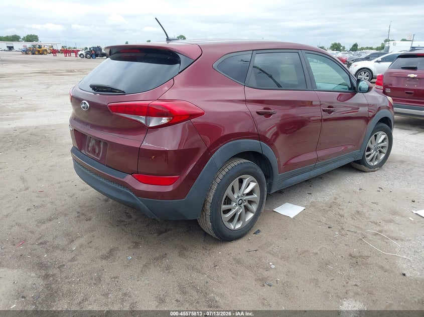2016 Hyundai Tucson VIN KM8J23A47GU196549 IAAI salvage auction — NORMAL WEAR, Original (Texas), sold $25 on 2026-07-28 (photo 4)