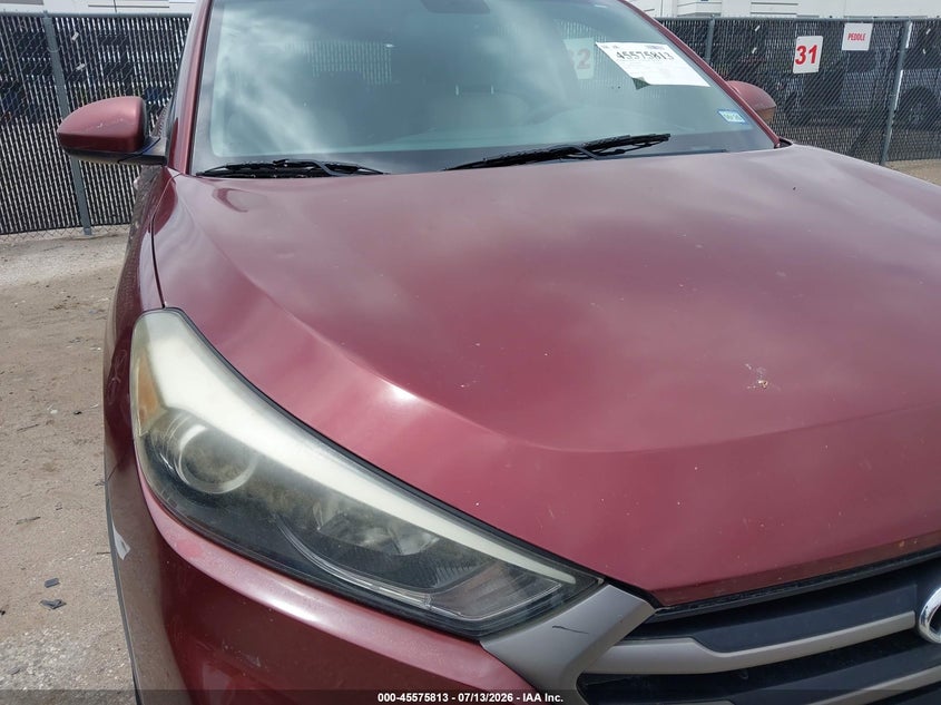 2016 Hyundai Tucson VIN KM8J23A47GU196549 IAAI salvage auction — NORMAL WEAR, Original (Texas), sold $25 on 2026-07-28 (photo 6)