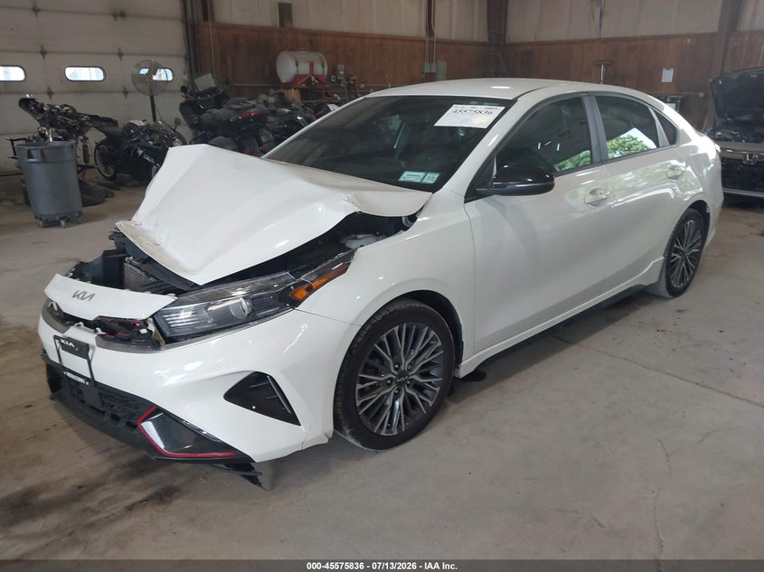 2023 Kia Forte VIN 3KPF54AD9PE667333 IAAI salvage auction — FRONT END, Salvage Title, sold $3,975 on 2026-09-03 (photo 2)