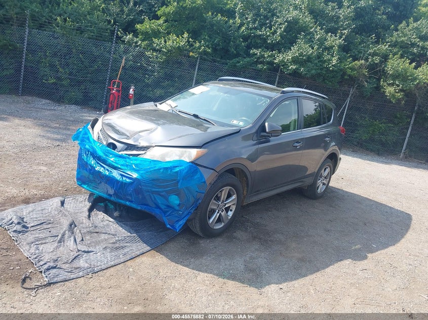 2015 Toyota Rav 4 VIN JTMRFREV2FJ027539 IAAI salvage auction — FRONT END, Salvage (Pennsylvania), sold $2,850 on 2026-07-24 (photo 2)