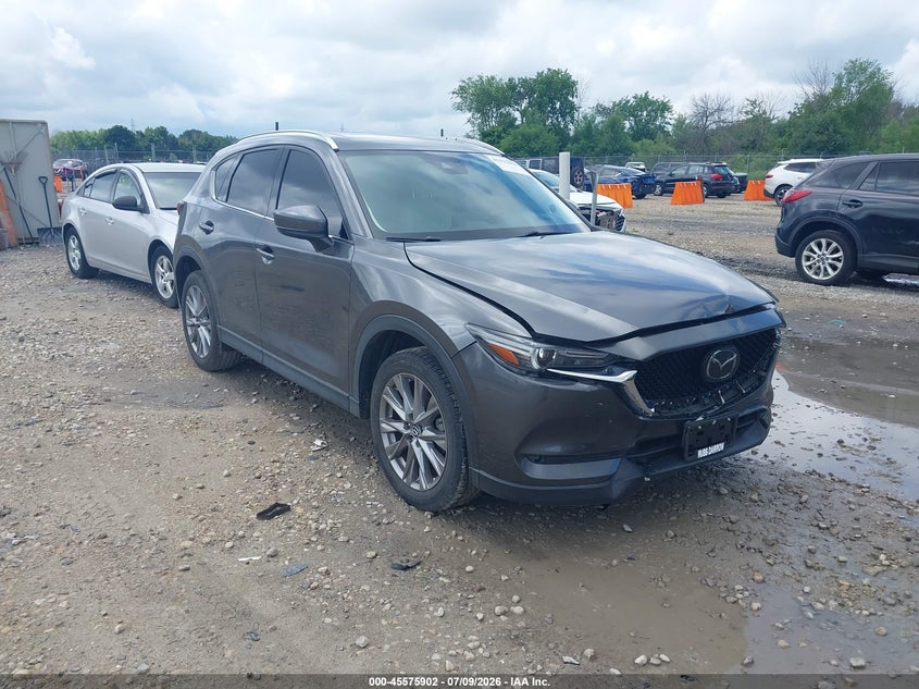 2021 Mazda Cx-5 VIN JM3KFBDM5M1480978 IAAI salvage auction — FRONT END, Clear Claim Paid (Wisconsin), sold $8,600 on 2026-08-02 (photo 1)