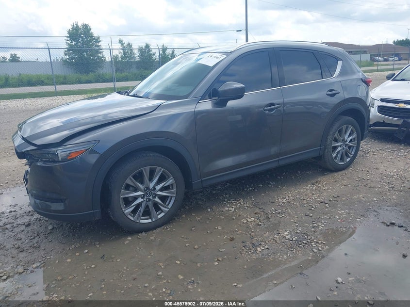 2021 Mazda Cx-5 VIN JM3KFBDM5M1480978 IAAI salvage auction — FRONT END, Clear Claim Paid (Wisconsin), sold $8,600 on 2026-08-02 (photo 2)
