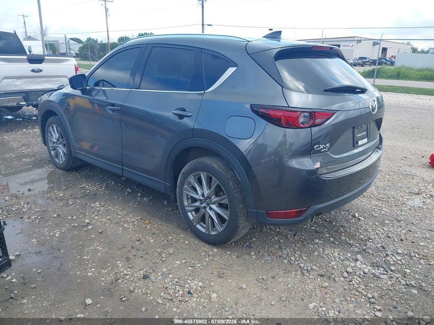 2021 Mazda Cx-5 VIN JM3KFBDM5M1480978 IAAI salvage auction — FRONT END, Clear Claim Paid (Wisconsin), sold $8,600 on 2026-08-02 (photo 3)