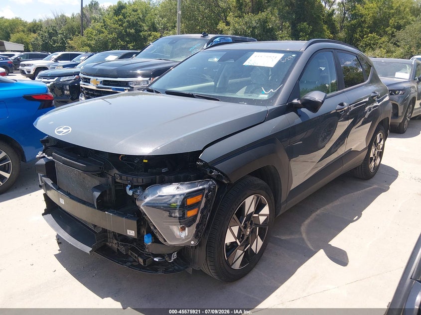 2025 Hyundai Kona VIN KM8HB3AB7SU323712 IAAI salvage auction — FRONT END, Enterprise Vehicles Clear Only (Florida), sold $11,200 on 2026-07-20 (photo 2)