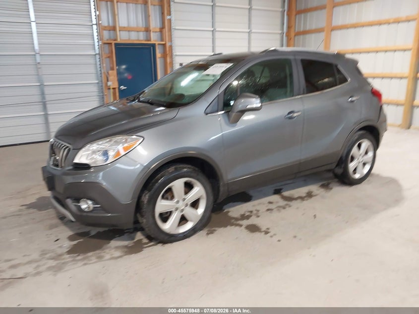 2015 Buick Encore VIN KL4CJFSB2FB127609 IAAI salvage auction — REAR END, Salvage (Pennsylvania), sold $350 on 2026-07-29 (photo 2)