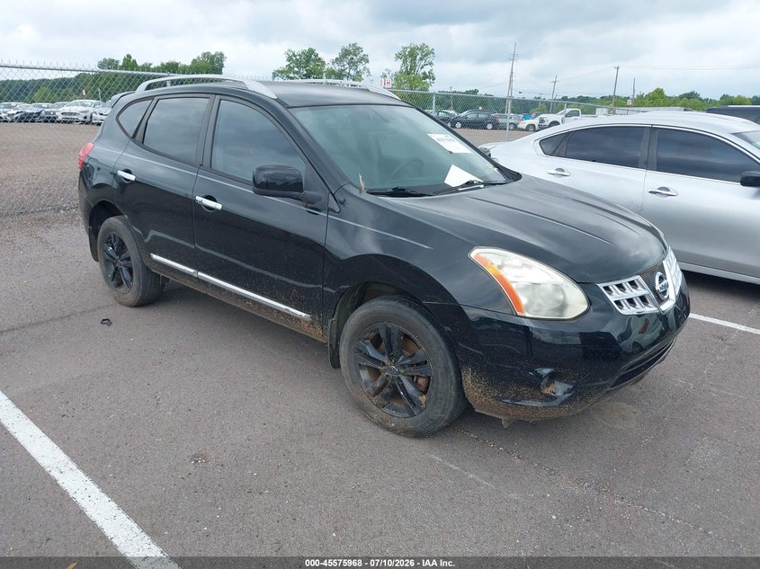2013 Nissan Rogue VIN JN8AS5MT6DW513275 IAAI salvage auction — NORMAL WEAR, Clear (Mississippi), sold $700 on 2026-07-28 (photo 1)