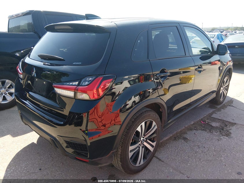 2026 Mitsubishi Outlander sport VIN JA4ARUAU3TU006708 IAAI salvage auction — FRONT END, Enterprise Vehicles Clear Only (Louisiana), sold $15,000 on 2026-07-13 (photo 4)