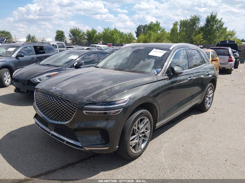 2025 Genesis Gv70 VIN KMUMADTB1SU199426 IAAI salvage auction — NORMAL WEAR, Enterprise Vehicles Clear Only (Texas), sold $25 on 2026-07-21 (photo 2)