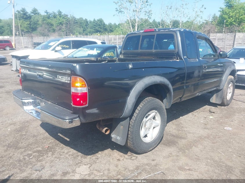 2001 Toyota Tacoma VIN 5TEWN72N01Z860379 IAAI salvage auction — NORMAL WEAR, Clear (Massachusetts), sold $1,425 on 2026-07-24 (photo 4)