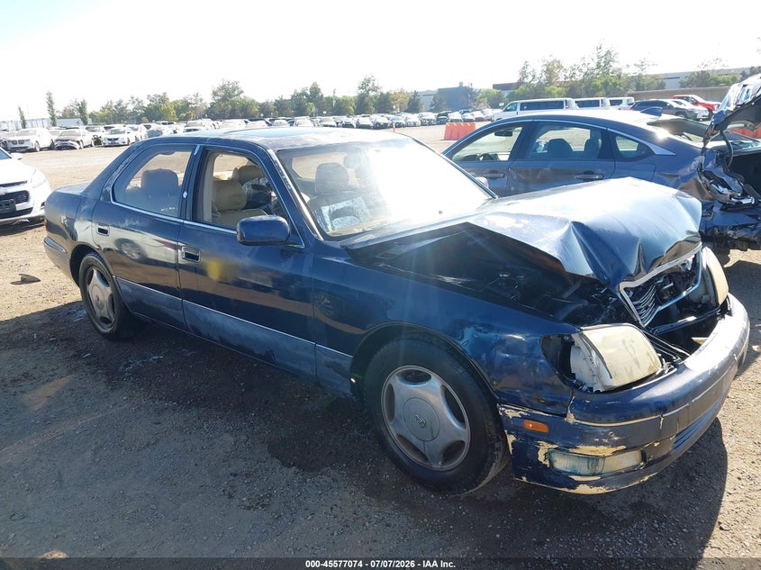 1998 Lexus Ls 400 VIN JT8BH28F3W0099619 IAAI salvage auction — NORMAL WEAR, Salvage (California), sold $300 on 2026-07-29 (photo 1)