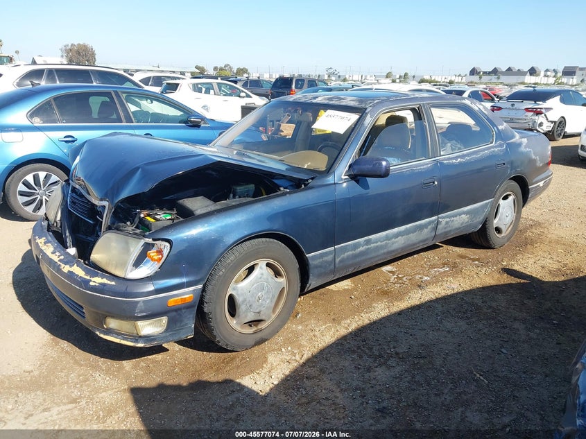 1998 Lexus Ls 400 VIN JT8BH28F3W0099619 IAAI salvage auction — NORMAL WEAR, Salvage (California), sold $300 on 2026-07-29 (photo 2)