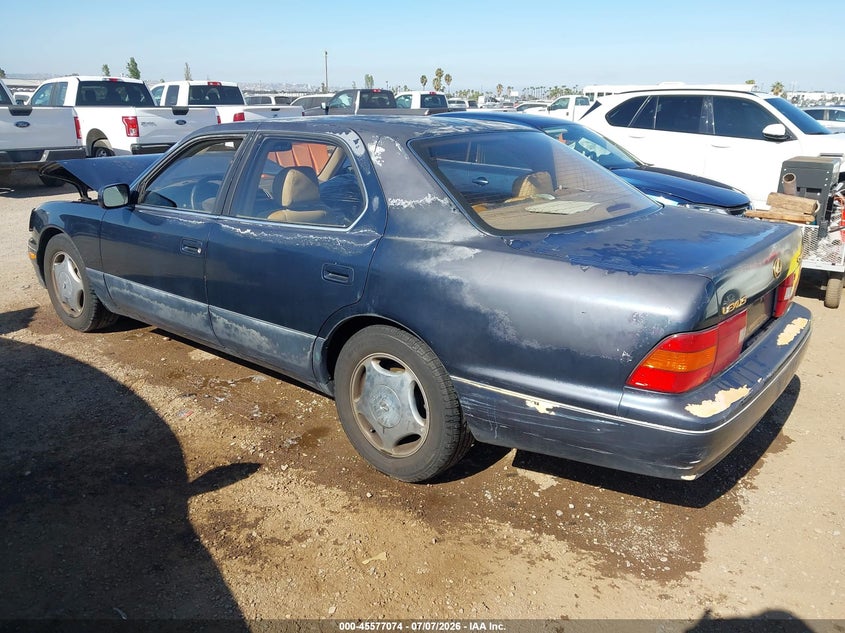 1998 Lexus Ls 400 VIN JT8BH28F3W0099619 IAAI salvage auction — NORMAL WEAR, Salvage (California), sold $300 on 2026-07-29 (photo 3)