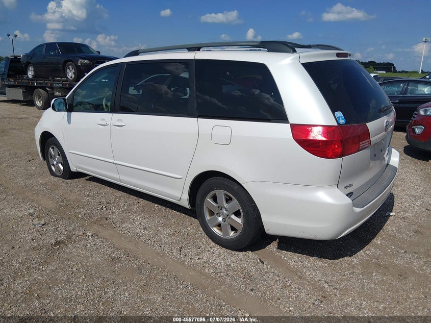 2005 Toyota Sienna VIN 5TDZA22C65S227737 IAAI salvage auction — NORMAL WEAR, Clear (Illinois), sold $900 on 2026-07-29 (photo 3)