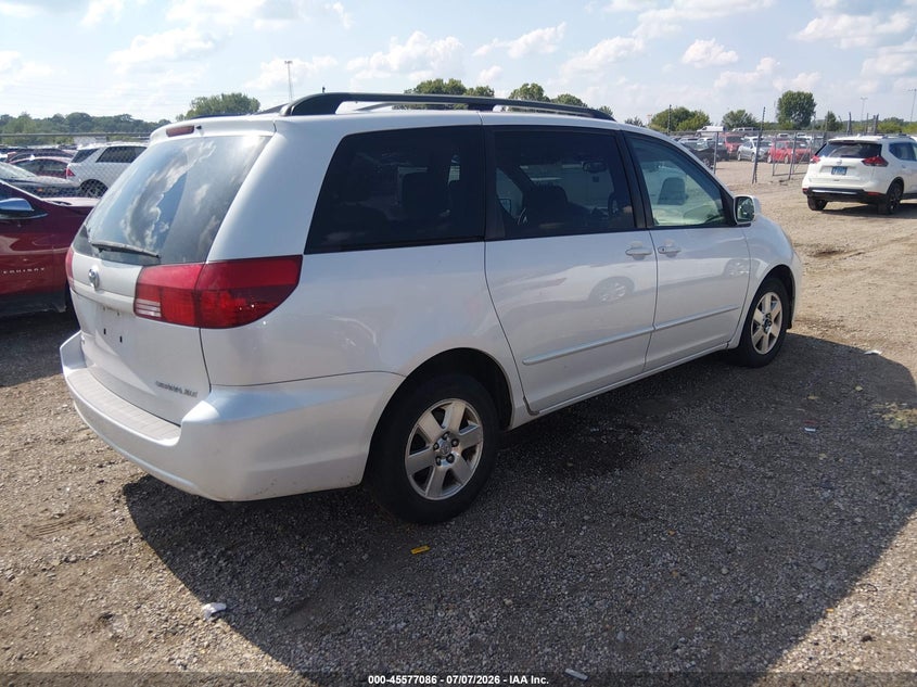 2005 Toyota Sienna VIN 5TDZA22C65S227737 IAAI salvage auction — NORMAL WEAR, Clear (Illinois), sold $900 on 2026-07-29 (photo 4)
