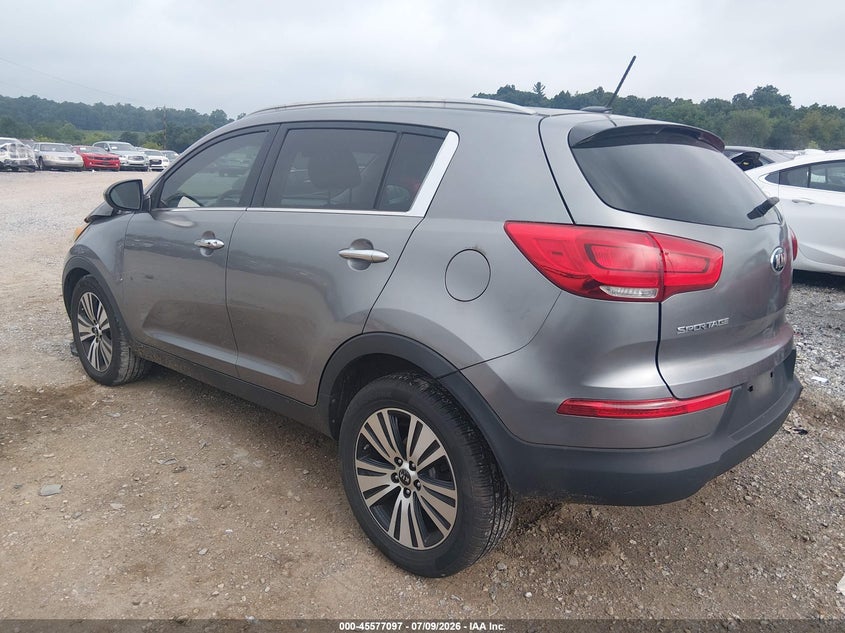 2016 Kia Sportage VIN KNDPC3AC9G7850260 IAAI salvage auction — RIGHT FRONT, Salvage (Pennsylvania), sold $1,600 on 2026-07-29 (photo 3)