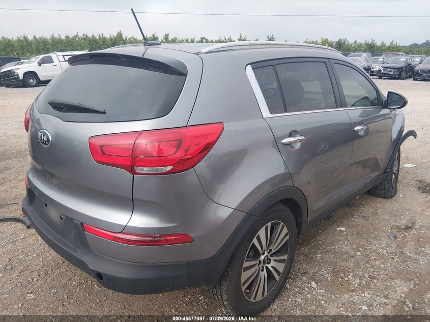 2016 Kia Sportage VIN KNDPC3AC9G7850260 IAAI salvage auction — RIGHT FRONT, Salvage (Pennsylvania), sold $1,600 on 2026-07-29 (photo 4)